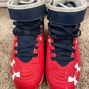 Under Armour Cleats Bryce Harper patriotic Edition